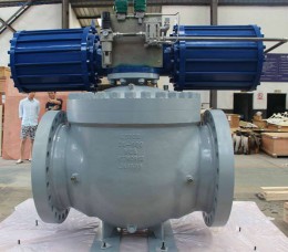 A216 WCB Top Entry Ball Valve