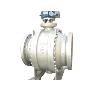 A350 Carbon Steel Trunnion Ball Valve, 26 Inch