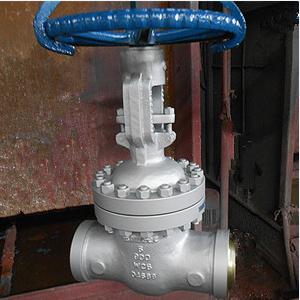 API 600 Gate Valve, ASTM A217 WC6, 5IN, CL900, Trim 8#