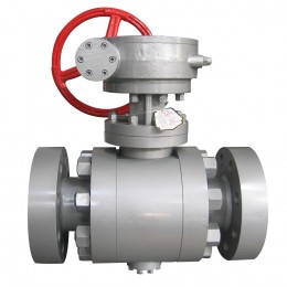 API 6D Forged Steel Trunnion Ball Valve, Class 1500