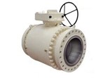 API 6D Trunnion Ball Valve, Carbon Steel, Bolted Body