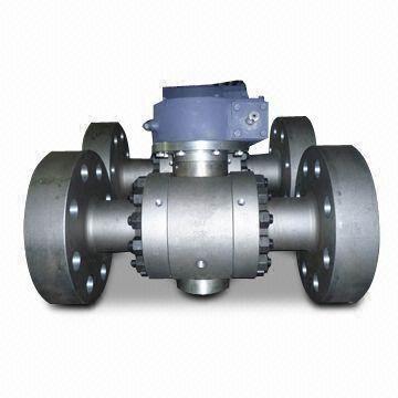 ASTM A105 LF2 Trunnion Ball Valve, 900LB, API 6D