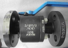 ASTM A105N Floating Ball Valve