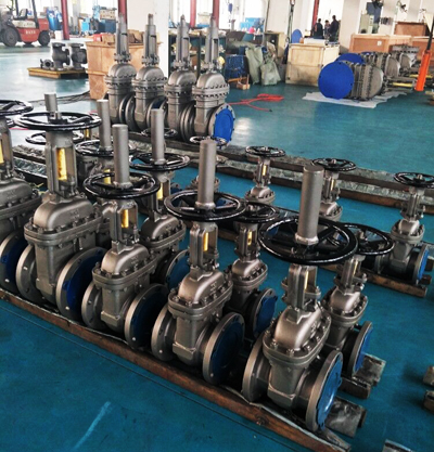 ASTM A216 WCB Gate Valves, DN150, PN20, API 600