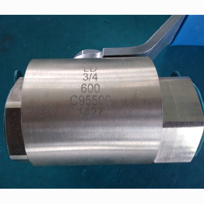 ASTM B763 C95500 Floating Ball Valve, Fire-proof, PN100, DN20