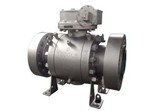 Ball Valve, Worm Gear Operated, Forged Steel