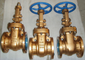 Bronze Gate Valve, API 600, RF Ends, 150 LB