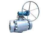 Carbon Steel Ball Valve, Stainless Steel Trim, Flanged