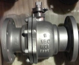 Carbon Steel Floating Ball Valve, Two Piece