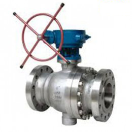 Cast Steel Trunnion Mounted Ball Valve