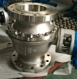 CF8M Ball Valve, Gear Operated, RF