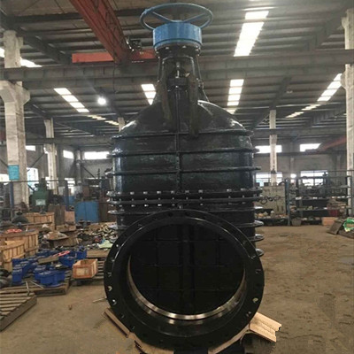 FBE Black Coated Gate Valve, Ductile Iron GGG40, DN1000, PN16