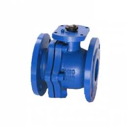 Flanged 4 Ball Valve