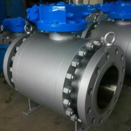 Forged Steel Ball Valve, Flanged End, 16 Inch