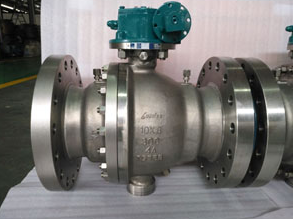 Full Port Floating Ball Valve, ASTM A182 F51, PN50, DN250, RF