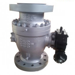 Gear Operated Cast Steel Trunnion Ball Valve