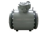 High Pressure Carbon Steel Trunnion Ball Valve