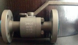 Reduced Bore Floating Ball Valve