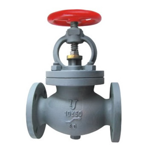 JIS F 7471 Cast Steel 10K screw-down check globe valve