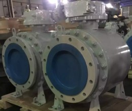 Single Piston Effect Ball Valve, Trunnion Mounted