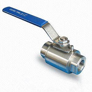 Socket-welded 2 PC SS Ball Valve, 1000 WOG