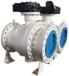 Trunnion Ball Valve, 16 Inch, Flanged, API, WCB