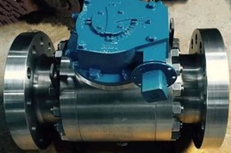 Trunnion Ball Valve, ANSI 304, Flanged