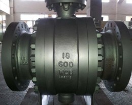 Trunnion Ball Valve, Cast Steel, Class 600