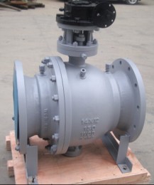 Trunnion Ball Valve, Cast Steel, Two Piece