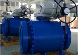 Trunnion Ball Valve, Motorized