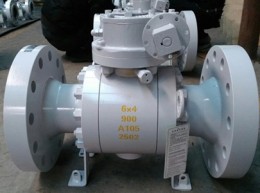 Trunnion Ball Valve, Reduced Port