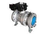 Trunnion Mounted Ball Valve, Split Body, Carbon Steel, 2PC