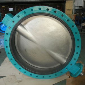 U-section Eccentric Butterfly Valve, PN10, DI