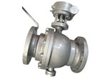 WCB Cast Steel Ball Valve, Trunnion Mounted